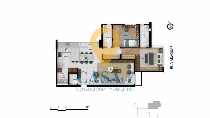 Apartamento à venda com 2 quartos, 66m² - Foto 22