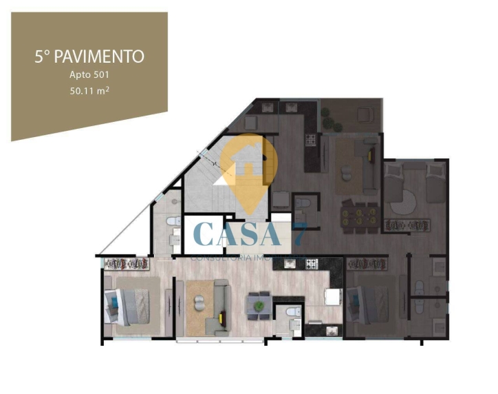 Apartamento à venda com 3 quartos, 8646m² - Foto 7