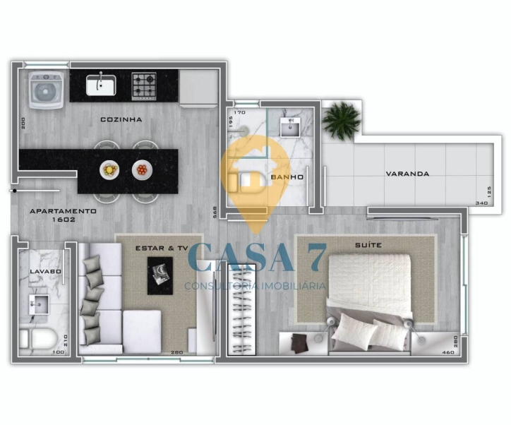 Apartamento à venda com 3 quartos, 109m² - Foto 20