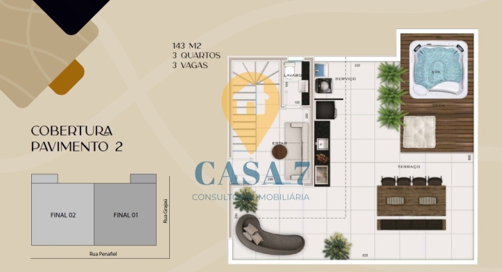 Apartamento à venda com 3 quartos, 80m² - Foto 14