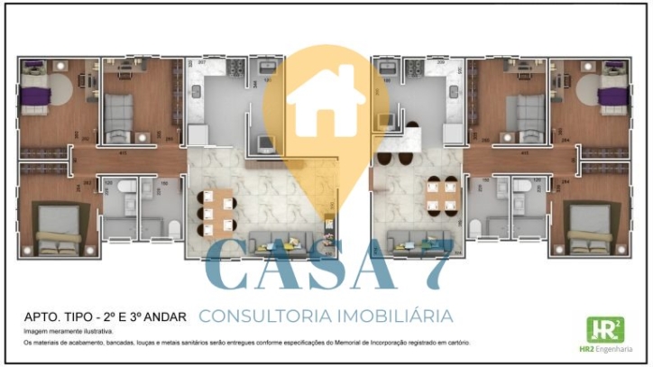 Apartamento à venda com 3 quartos, 76m² - Foto 6