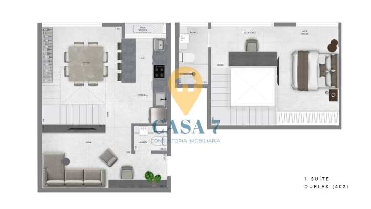 Apartamento à venda com 2 quartos, 78m² - Foto 12