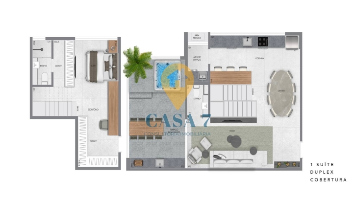 Apartamento à venda com 2 quartos, 78m² - Foto 19